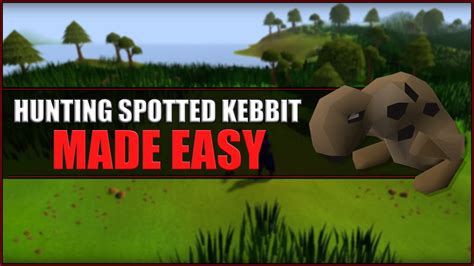 kebbity tuft|Spotted Kebbit OSRS Beginner Hunting Guide .